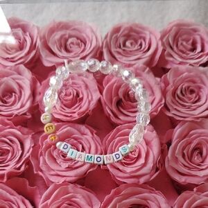 Handmade Bracelet Her Diamonds🤍